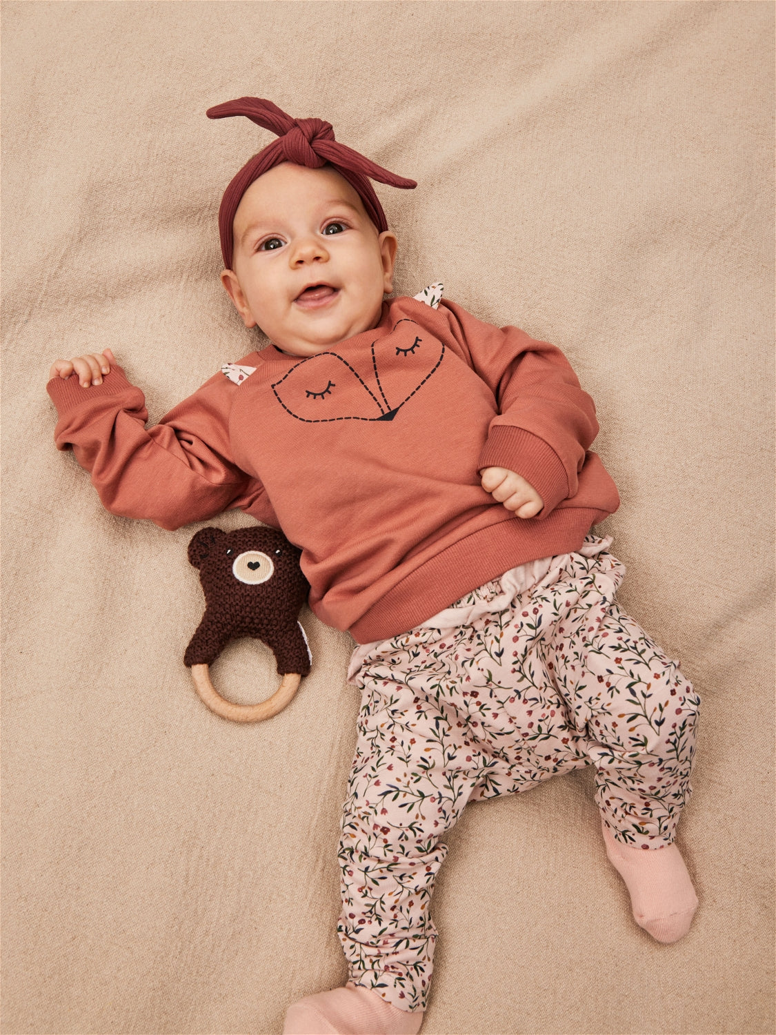 NBFONINA Sweatshirts - Light Mahogany